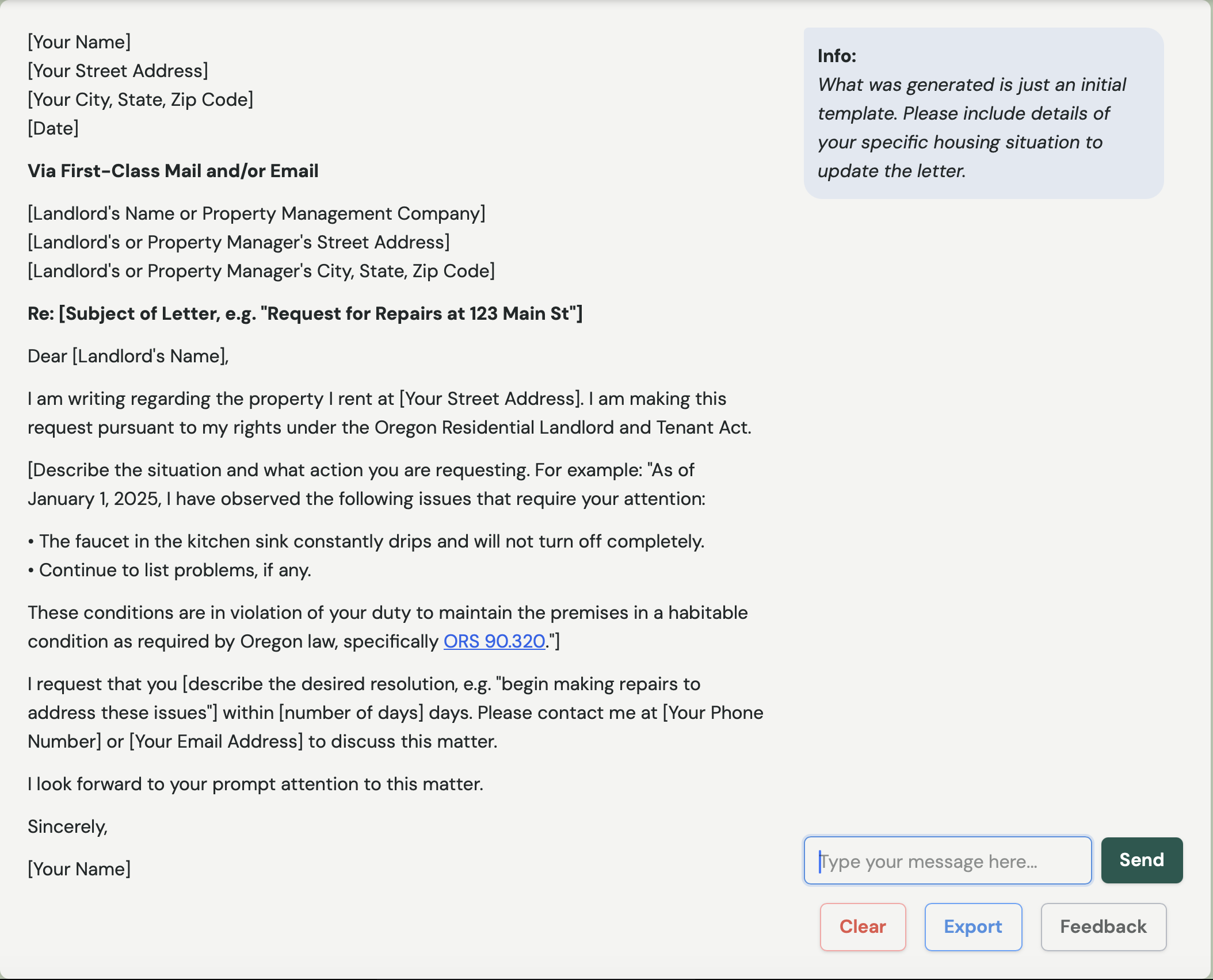 Asb Letter Example Tenant First Aid